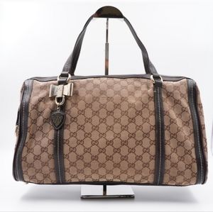 Gucci GG Canvas Duchessa Boston Duffle Bag
